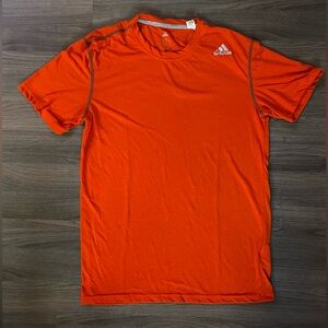 Adidas Men's Climalite Vibrant Orange Tee